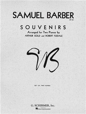 Samuel Barber: Souvenirs: Klavier vierhändig