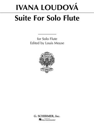 Ivana Loudová: Suite for Solo Flutes: Flöte Solo