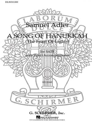 S. Adler: Song Of Hanukkah Feast Of Lights: Gemischter Chor mit Begleitung
