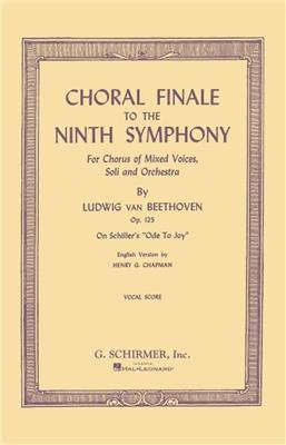 Ludwig van Beethoven: Choral Finale: Gemischter Chor mit Klavier/Orgel