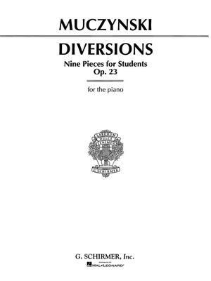 Robert Muczynski: Diversions, Op. 23: Klavier Solo