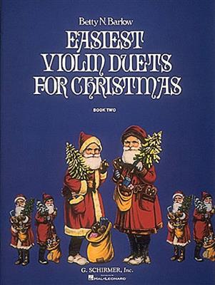 Easiest Violin Duets for Christmas Vol.2: Violine mit Begleitung