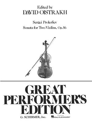 Sergei Prokofiev: Sonate Opus 56: Violin Duett