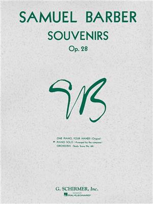 Samuel Barber: Souvenirs Opus 28: Klavier Solo