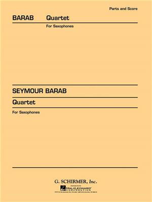 Seymour Barab: Quartet for Saxophones: Saxophon Ensemble