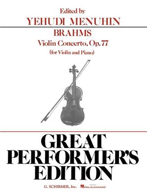 Johannes Brahms: Violin Concerto In D Op.77: Violine mit Begleitung