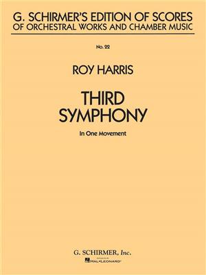 Roy Harris: Symphony No. 3 (in 1 movement): Orchester
