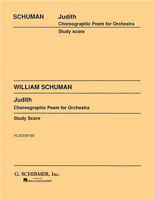 William Schuman: Judith: Orchester