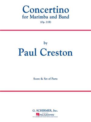 Paul Creston: Concertino for Marimba and Band, Op. 21b: Blasorchester mit Solo
