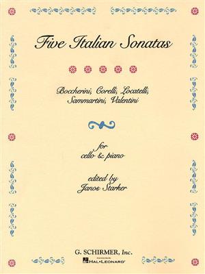 5 Italian Sonatas: Cello mit Begleitung