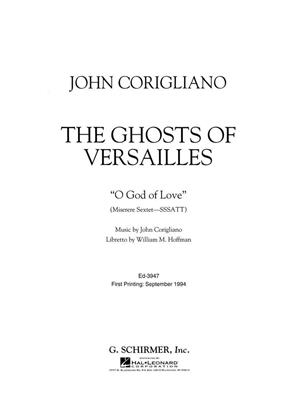 John Corigliano: O God of Love: Gemischter Chor mit Begleitung