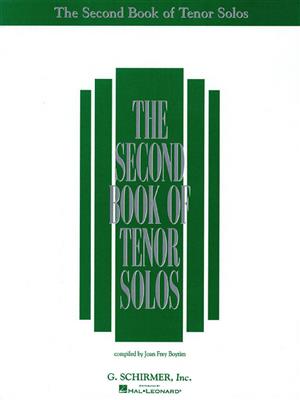 The Second Book of Tenor Solos: Gesang mit Klavier