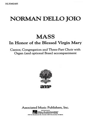 Mass Virgin Mary - In Honor Of The Blessed V M: Gemischter Chor mit Begleitung