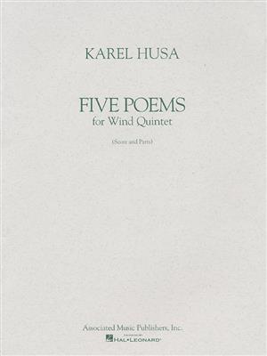 Karel Husa: Five Poems: Blasquintett