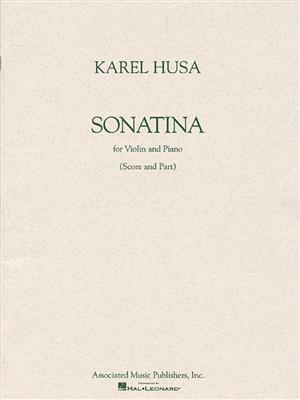 Karel Husa: Sonatina for Violin and Piano: Violine mit Begleitung