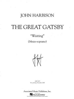 John Harbison: Waiting: Gesang mit Klavier