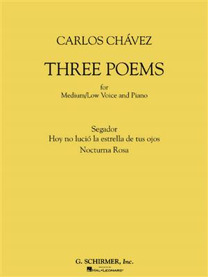Carlos Chàvez: Three Poems: Gesang mit Klavier