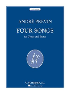 André Previn: 4 Songs: Gesang mit Klavier