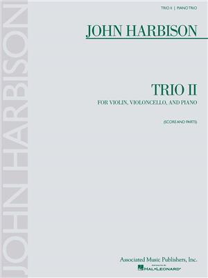 John Harbison: Trio II: Klaviertrio