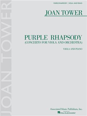 Joan Tower: Purple Rhapsody: Viola mit Begleitung