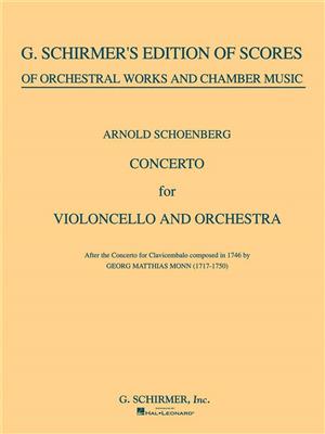 Arnold Schönberg: Concerto for Cello & Orchestra: Orchester mit Solo