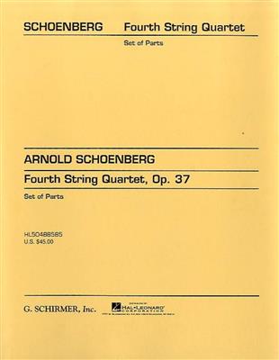 Arnold Schönberg: String Quartet No. 4, Op. 37: Streichquartett