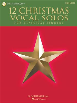 12 Christmas Vocal Solos: Gesang Solo