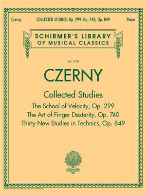 Carl Czerny: Collected Studies: Op. 299, Op. 740, Op. 849: Klavier Solo