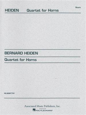 Bernhard Heiden: Quartet for Horns: Horn Ensemble
