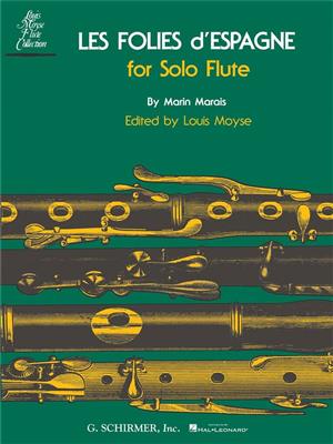 Marin Marais: Les Folies d' Espagne: Flöte Solo