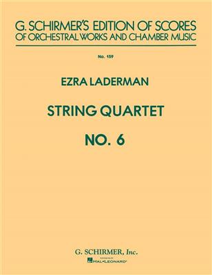 Ezra Laderman: String Quartet No. 6: Streichquartett