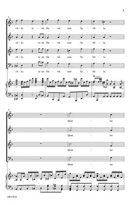 Amadeus Mozart: Dies Irae: Gemischter Chor mit Begleitung
