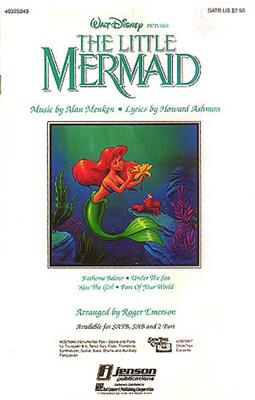 Alan Menken: The Little Mermaid: (Arr. Roger Emerson): Gemischter Chor mit Klavier/Orgel