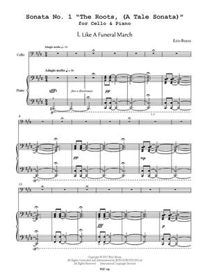 Ezio Bosso: Sonata No. 1 "The Roots, (A Tale Sonata)": Cello mit Begleitung