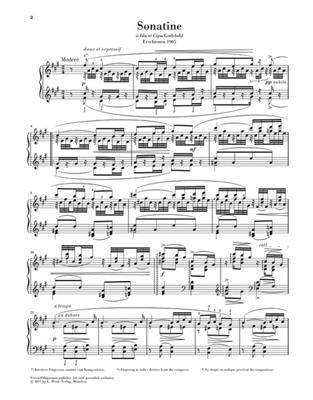 Maurice Ravel: Sonatine: Klavier Solo