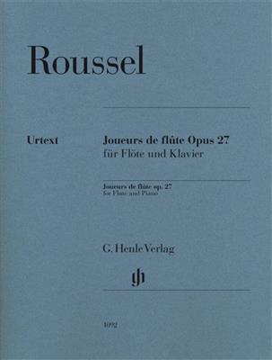 Albert Roussel: Joueurs de flûte, Opus 27 für Flöte und Klavier: Flöte mit Begleitung