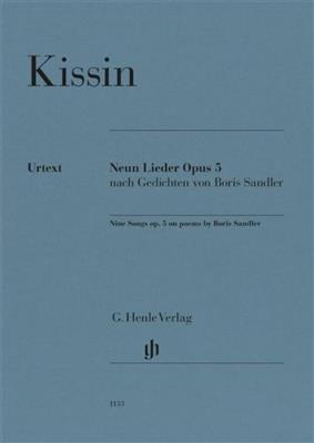 Evgeny Kissin: Nine Songs Opus 5: Gesang mit Klavier