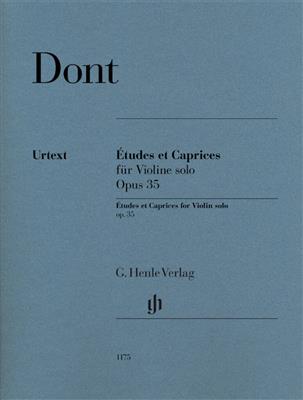 Jakob Dont: Études et Caprices for Violin solo op. 35: Violine Solo