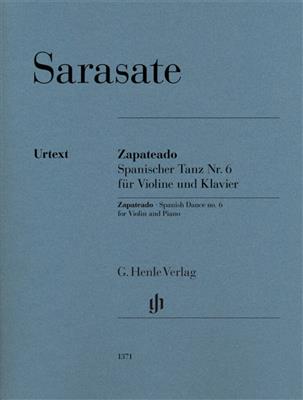 Pablo de Sarasate: Zapateado: Violine mit Begleitung