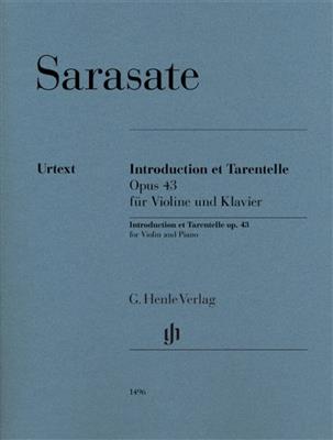Pablo de Sarasate: Introduction Et Tarantelle Op. 43: Violine mit Begleitung