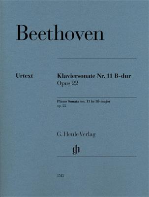 Ludwig van Beethoven: Piano Sonata No. 11 B Flat Op. 22: Klavier Solo