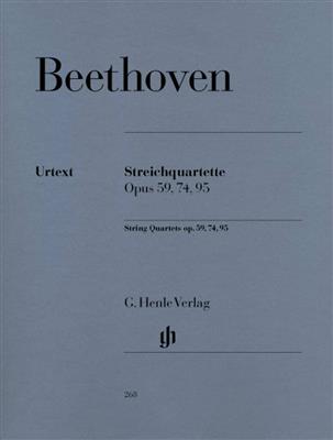 Ludwig van Beethoven: String Quartets op. 59, 74, 95: Streichquartett