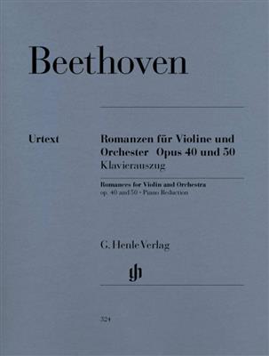 Ludwig van Beethoven: Romanzen für Violine und Orchester Op. 40 und 50: Violine mit Begleitung