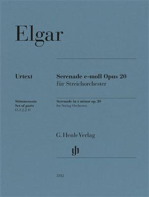 Edward Elgar: Serenade e-moll Op. 20: Streichorchester