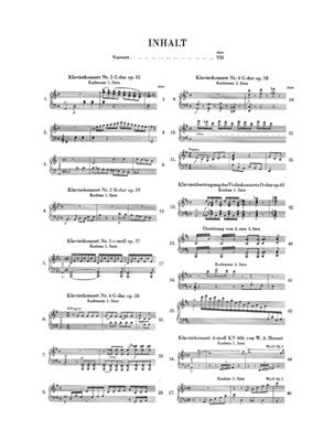 Ludwig van Beethoven: Cadenzas in the Piano Concertos: Klavier Solo