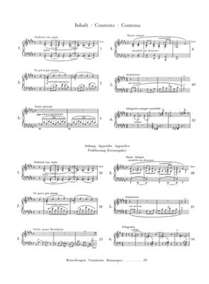 Franz Liszt: Consolations: Klavier Solo