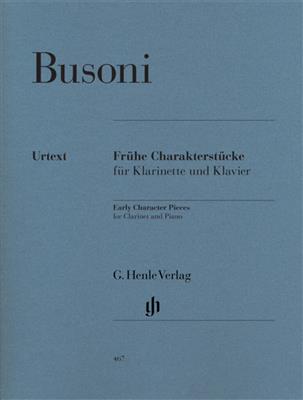 Ferruccio Busoni: Frühe Charakterstücke (Erstausgabe): Klarinette mit Begleitung