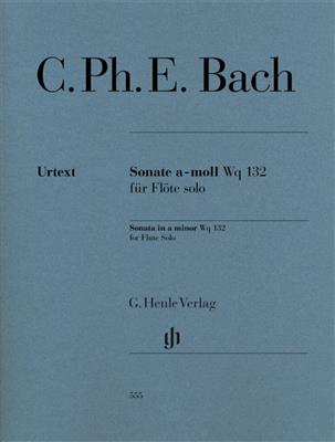 Carl Philipp Emanuel Bach: Sonate a-moll Wq 132 für Flöte solo: Flöte Solo