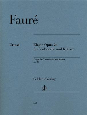 Gabriel Fauré: Élégie Op.24 For Violoncello And Piano: Cello mit Begleitung