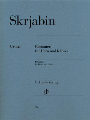Alexander Skrjabin: Romance für Horn und Klavier: Horn mit Begleitung